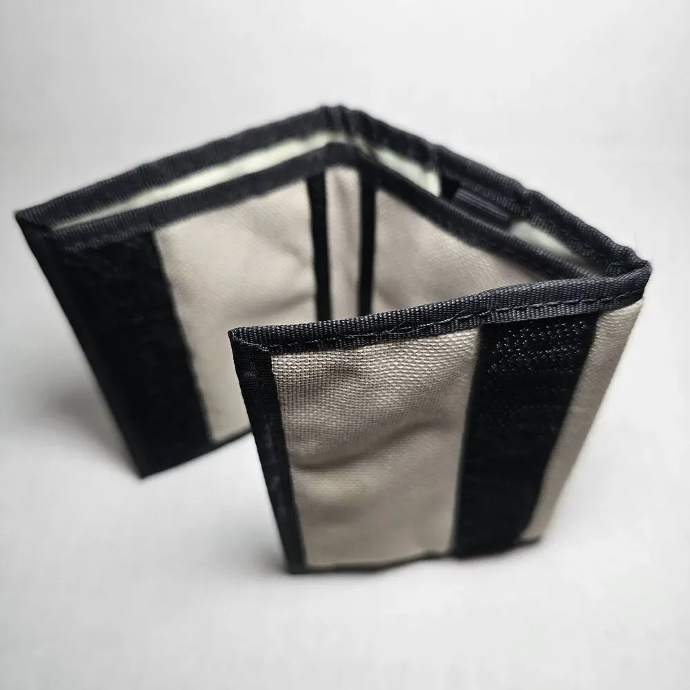 RARE John Deere Fabric Trifold Wallet with a Hook And Loop Closure